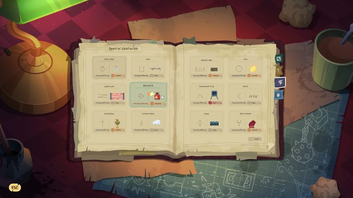 The Codex, the catalogue of objects you can earn by drawing them